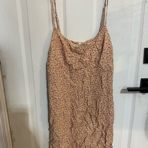 Brandy Melville Red Floral Dress